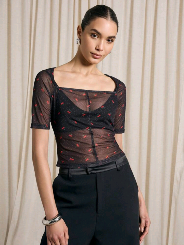 BLUSA DE MALLA